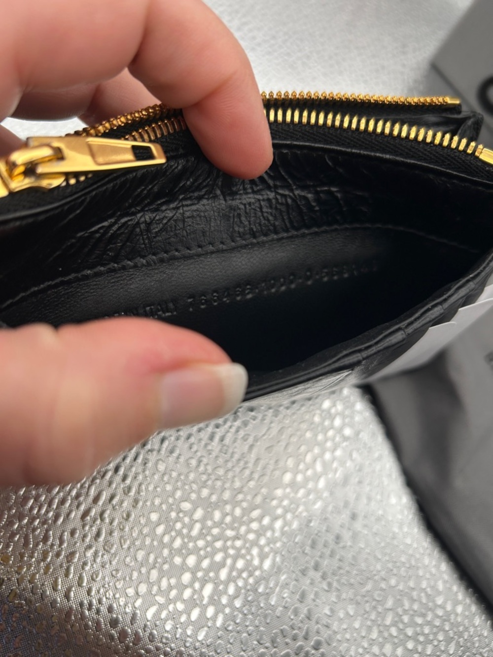Balenciaga Crush Long Coin And Card Holder Quilted - Picture 5 of 10